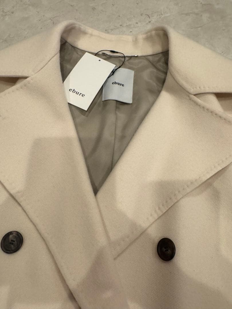 ebure ビックカラー　ミドルジャケット　未使用
