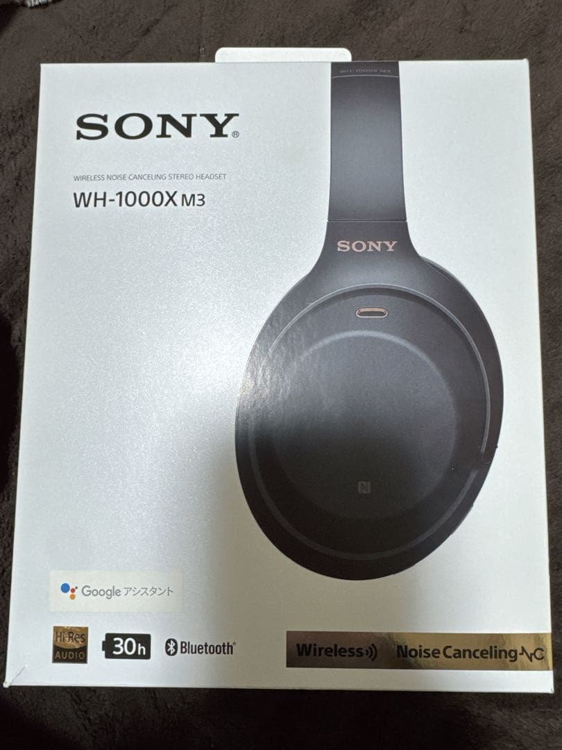 SONY WH-1000X M3ヘッドホン