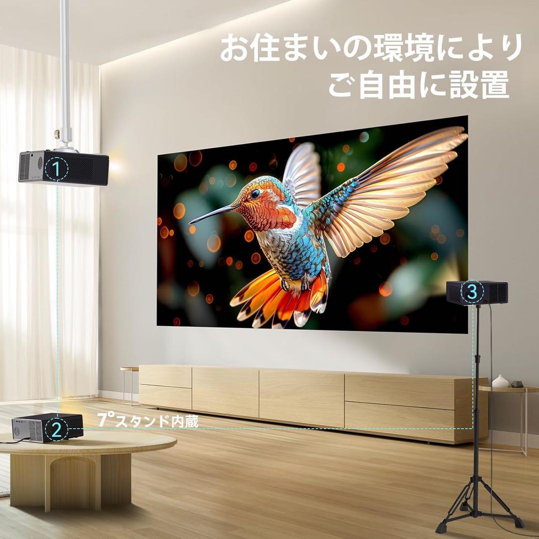 Wanbo X5 Pro プロジェクターGoogle TV搭載 4K対応フルHD