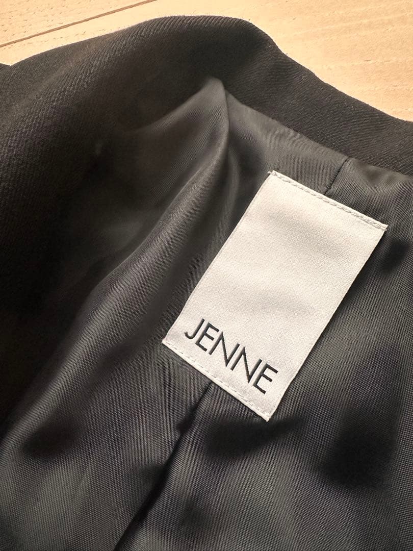 ☆【試着のみ❗️】JENNEジェンヌ シャープカラー テーラージャケット ☆
