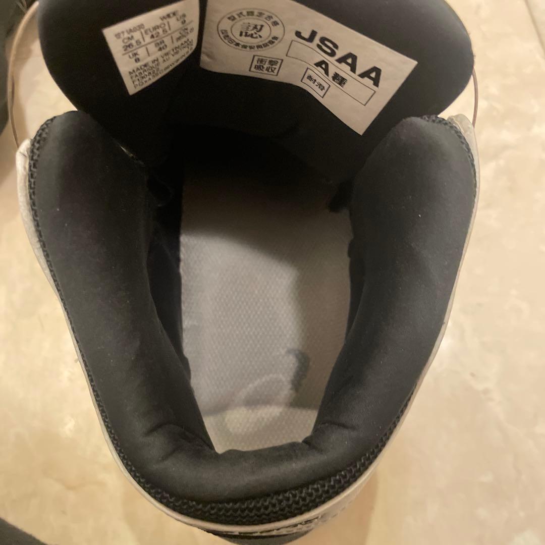 ハイカットASICS ❗️SOA ❗️安全靴❗️ ネイビー/ホワイト❗️スニーカー❗️