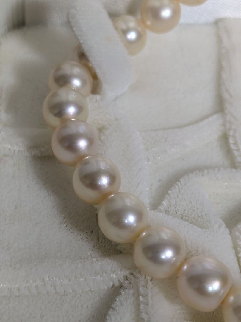 カ*り様 本真珠　パールネックレス　約7.5mm珠