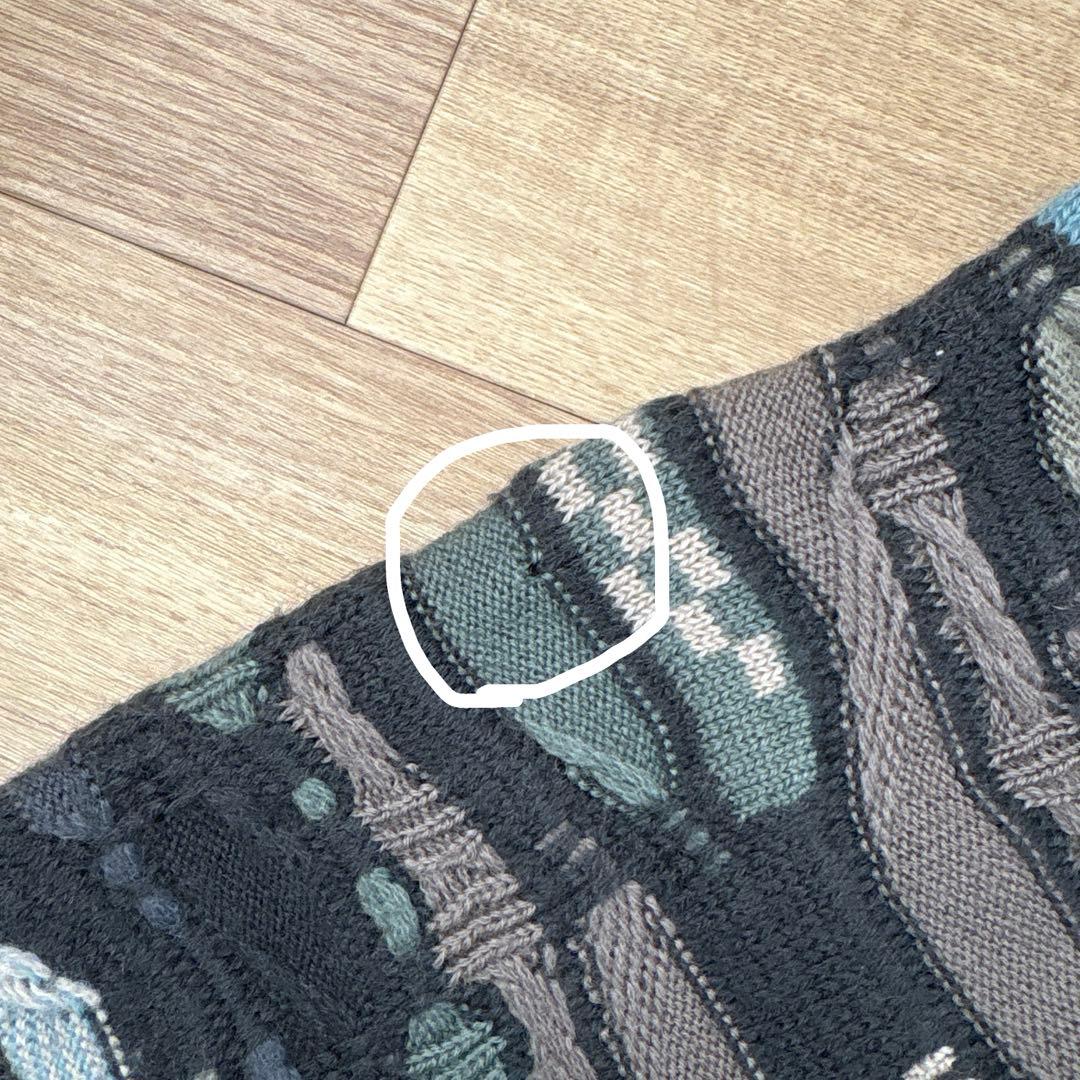 【希少カラー】COOGI クージー ウール 3DニットSサイズ 90s