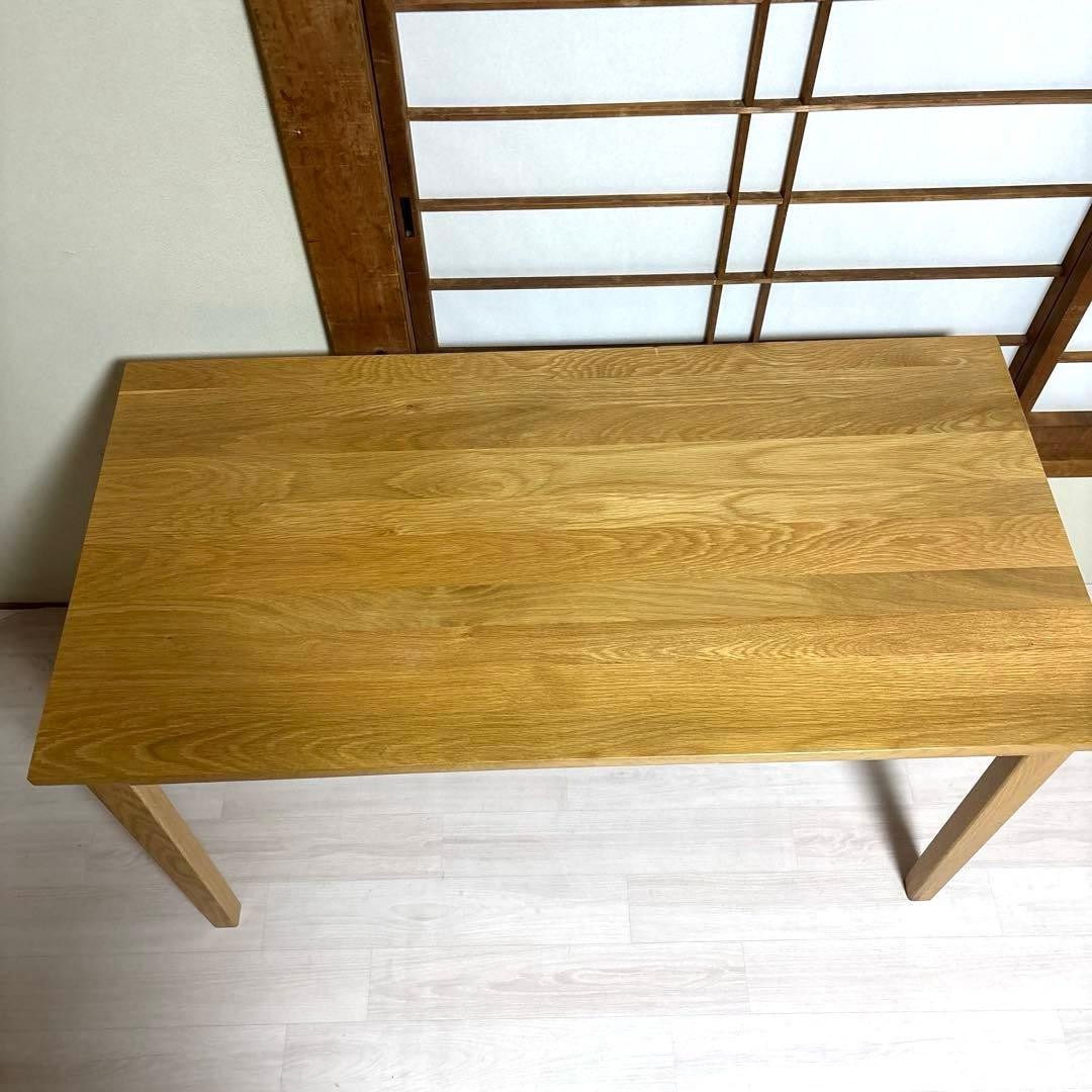 【良品】無印良品 無垢材 デスク 引き出し オーク材