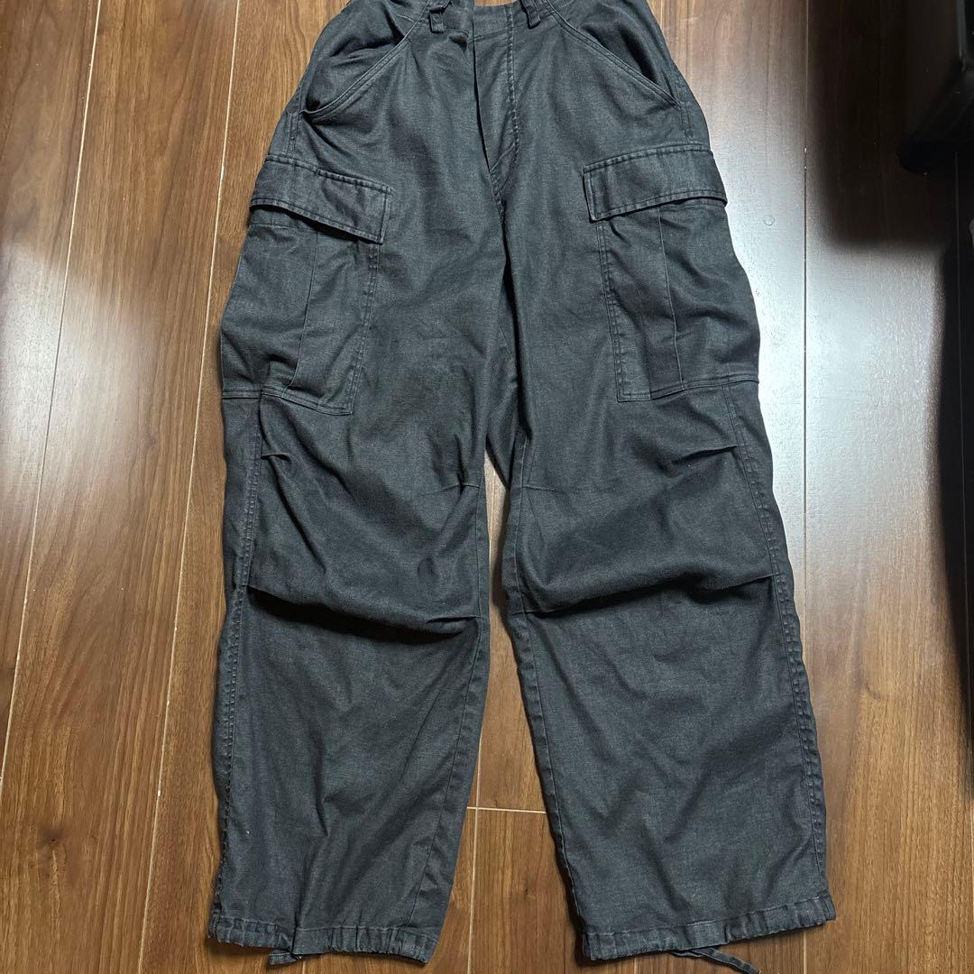 wafu リネンソロテックス パンツ好きが惚れ込む! 魔法仕掛けのカーゴパンツ※