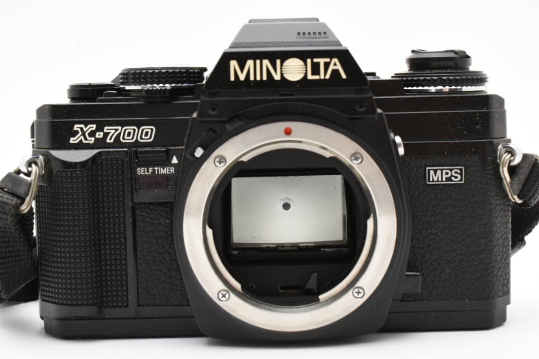 【美品・動作確認済】MINOLTA X-700 ブラック ケース付き #D04