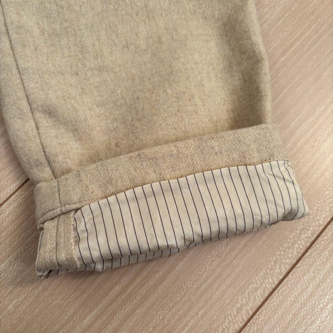 新品タグ付き　suzuki takayuki スズキタカユキ　パンツ　ウール　L