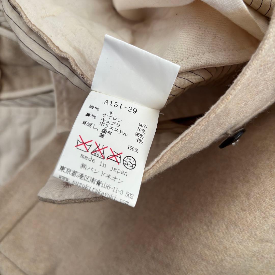 新品タグ付き　suzuki takayuki スズキタカユキ　パンツ　ウール　L