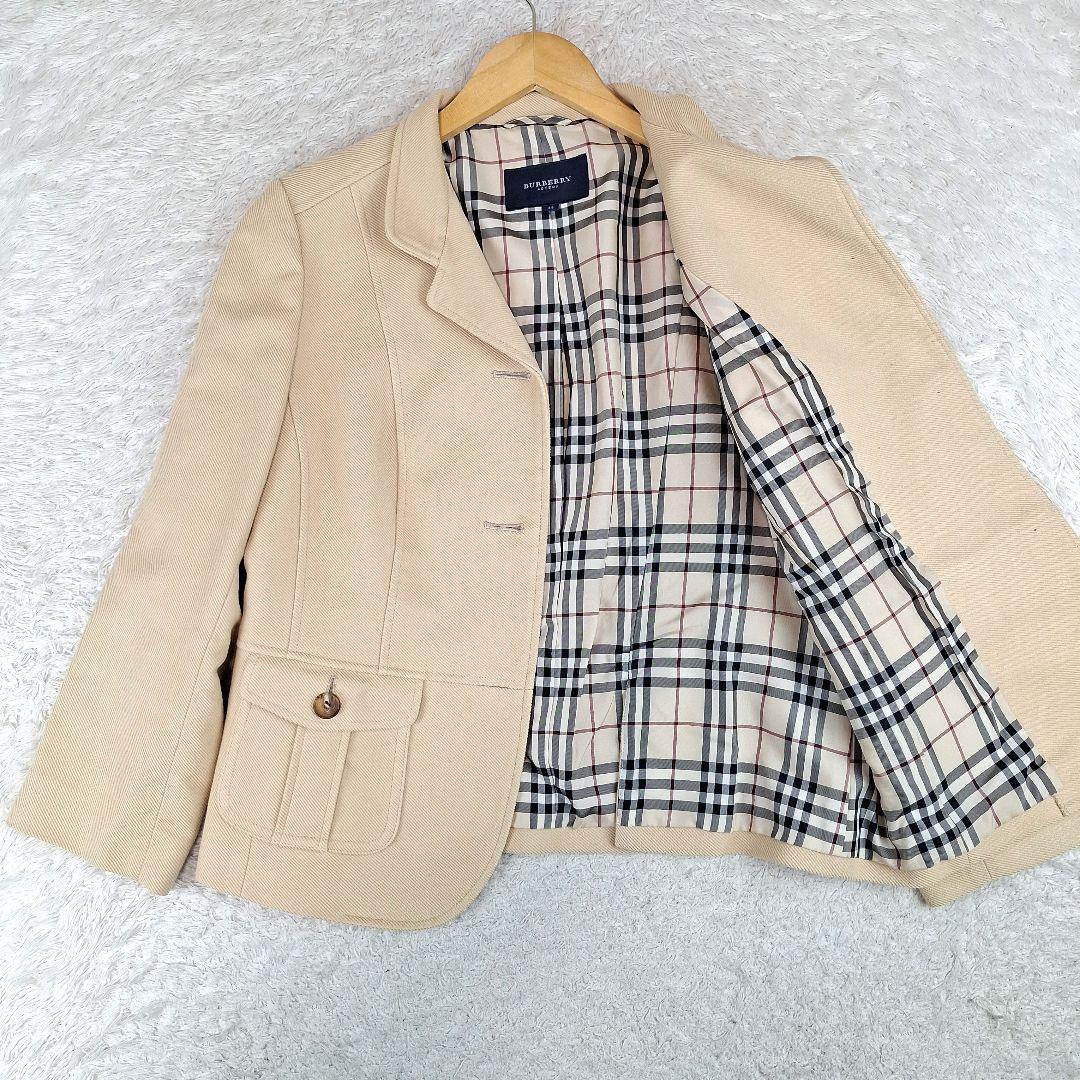 大きいサイズ44✨BURBERRY　バーバリー　ジャケット　ノバチェック
