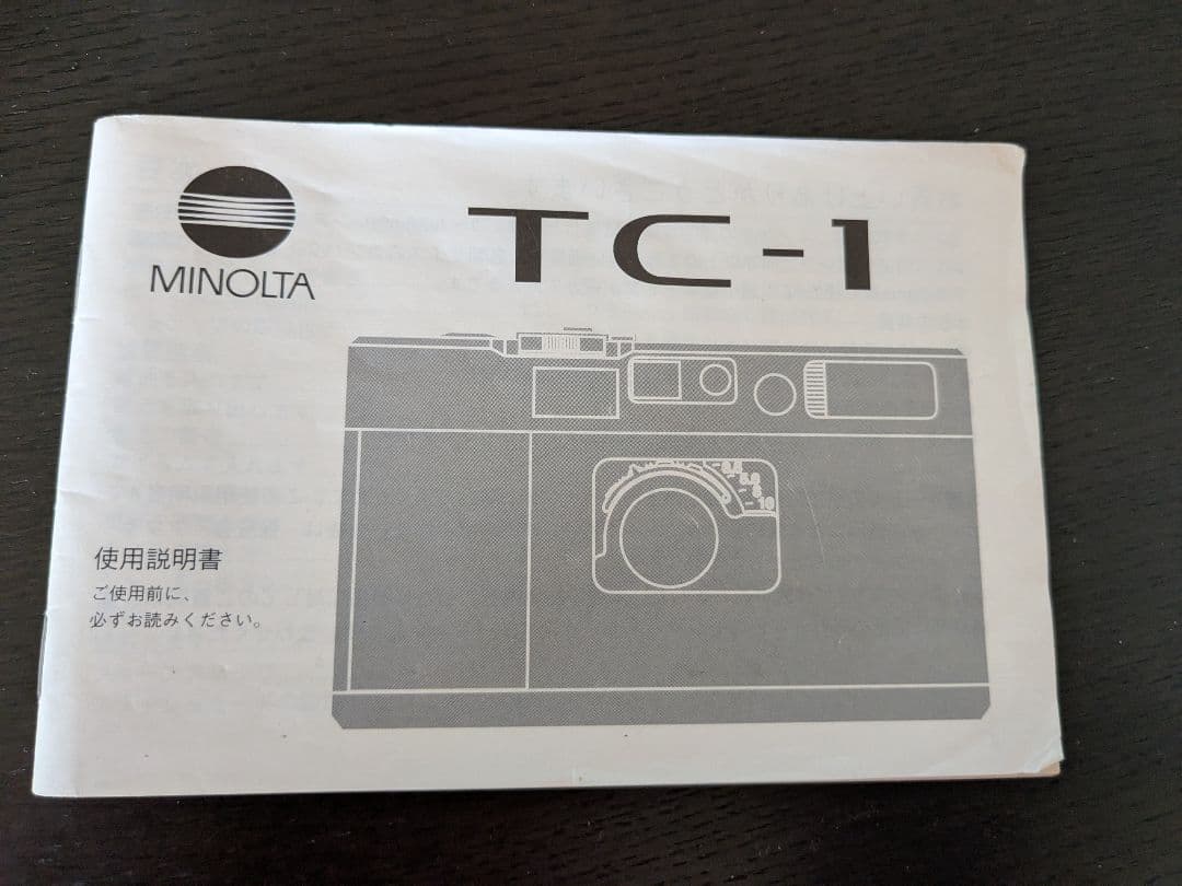MINOLTA TC-1 フィルムカメラ John Lennonサイン入り