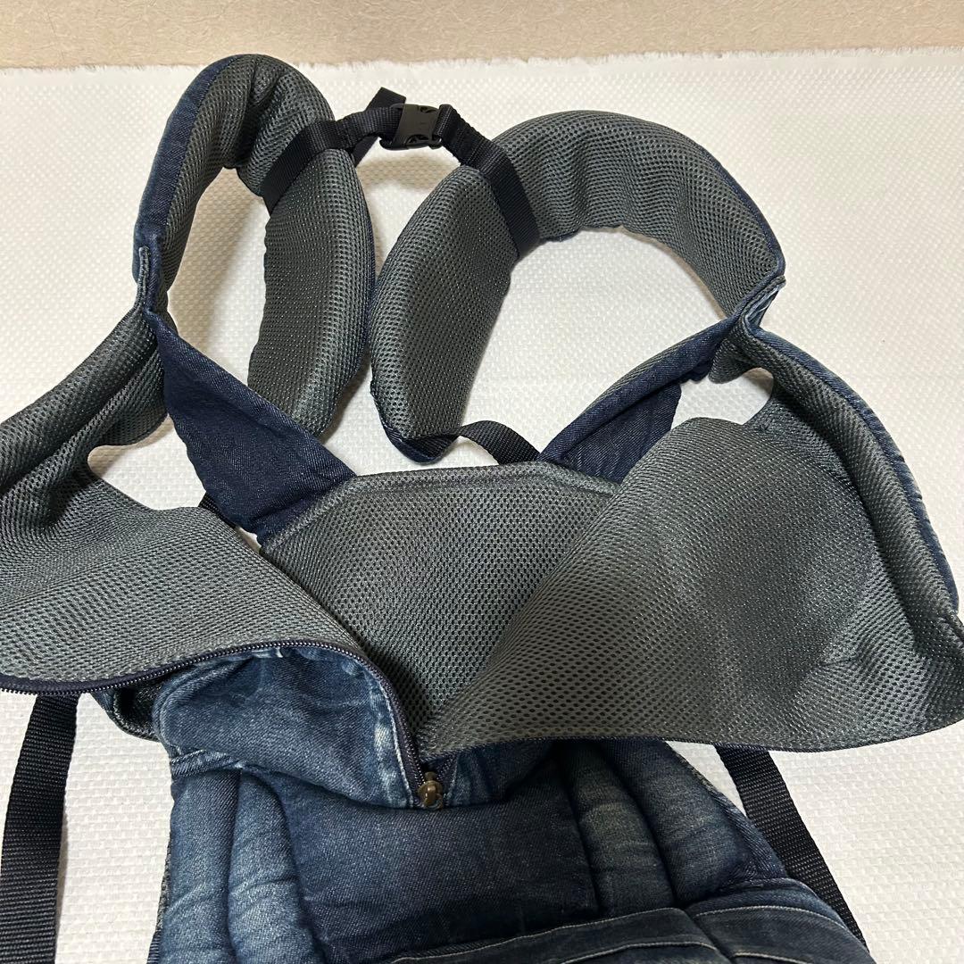 CUSEBERRY/キューズベリー/NICO/おんぶ抱っこ紐/デニムブルー