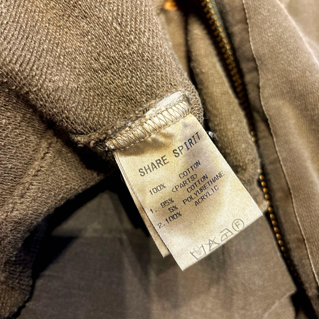 SHARE SPIRIT フルジップパーカー 36