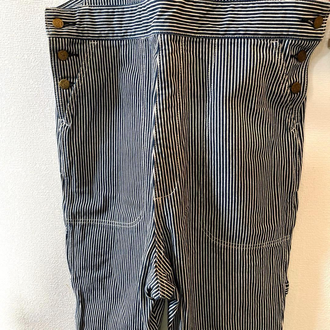 【美品】LEE リー　デニムオーバーオール　XL
