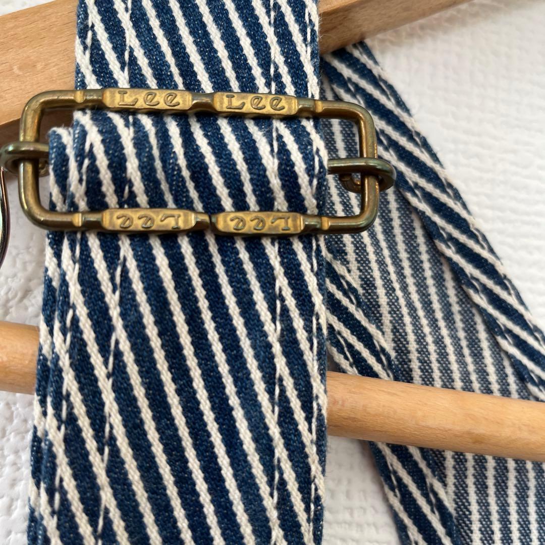 【美品】LEE リー　デニムオーバーオール　XL