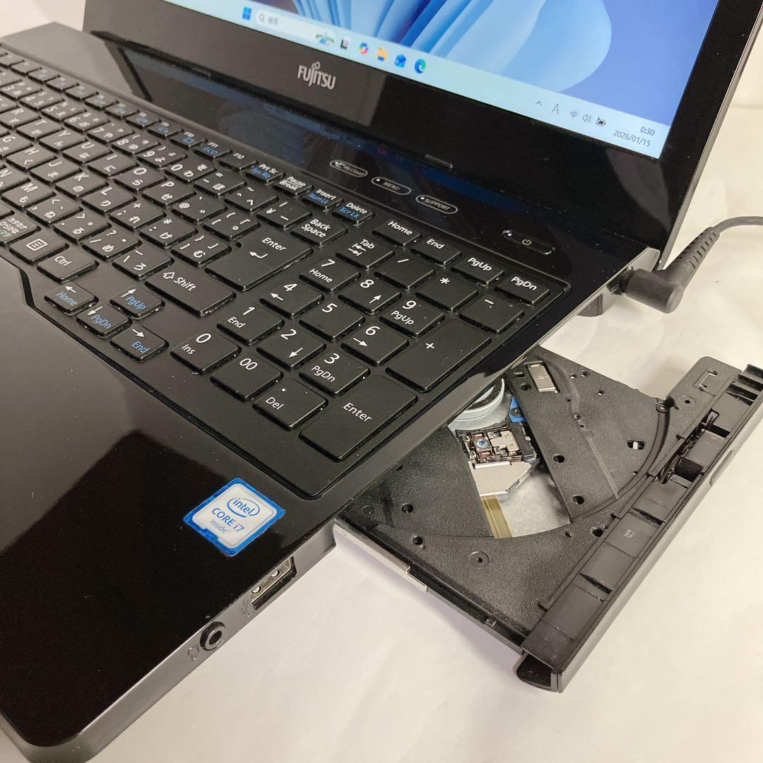 【6世代i7×SSD480GB 】Lifebook Win11 ノートPC