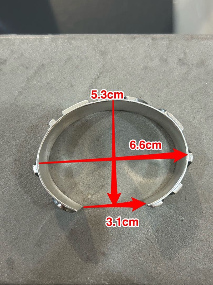 MM6 オープンカフ　ブレスレット　マルジェラ　margiela