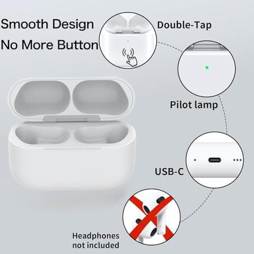 ワイヤレス充電ケース AirPods Pro 第3世代 2025年モデル対応（m