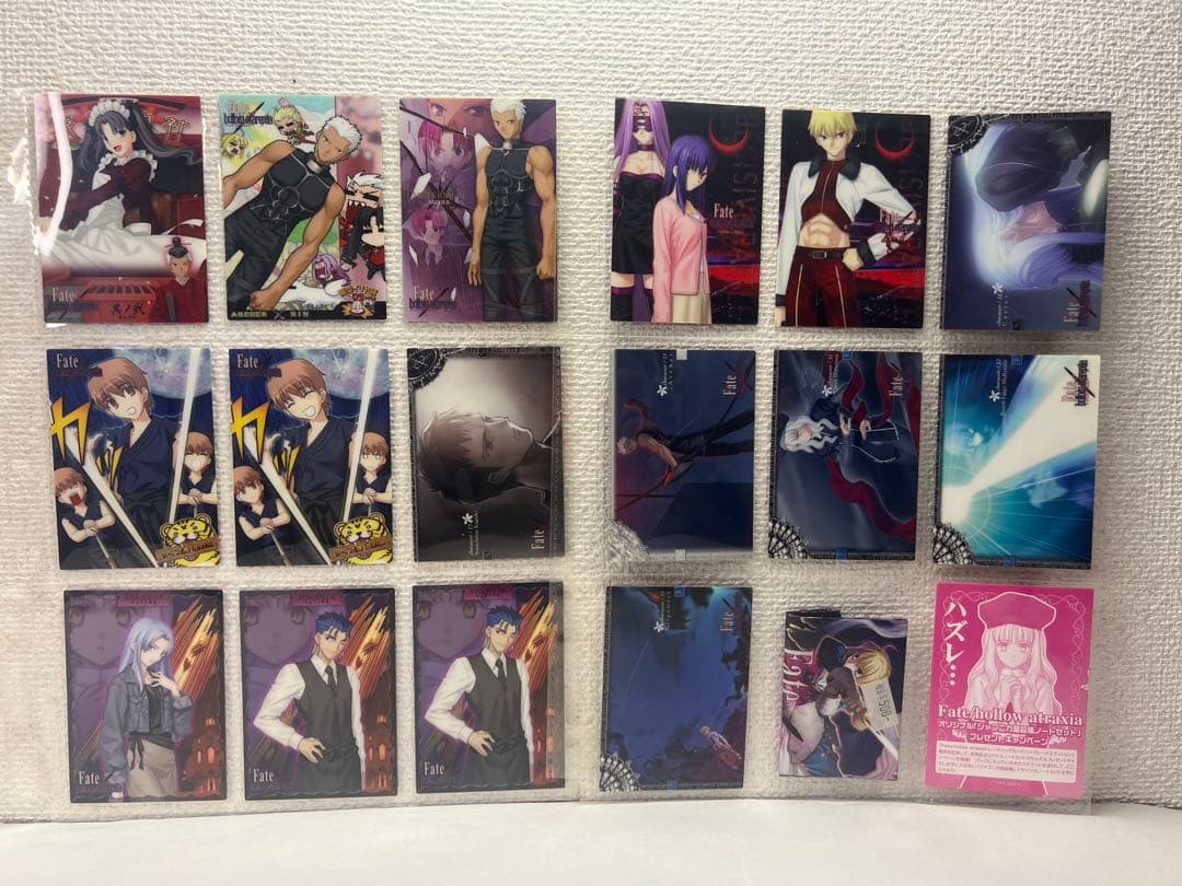 Fateカード　大量　まとめ　サインカードあり　プリズムコネクト　プレメモ　他