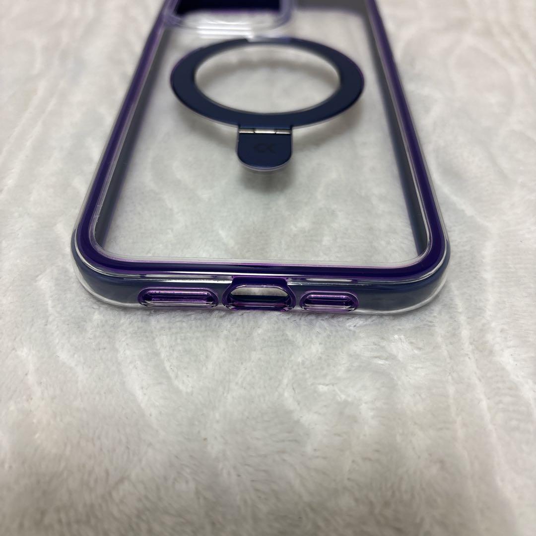 CASEKOO iPhone15ProMax用ケース 耐衝撃 クリア