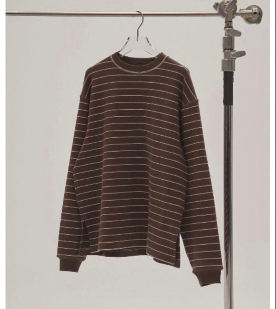 サチコ　Border Long T-shirts チョコ　todayful