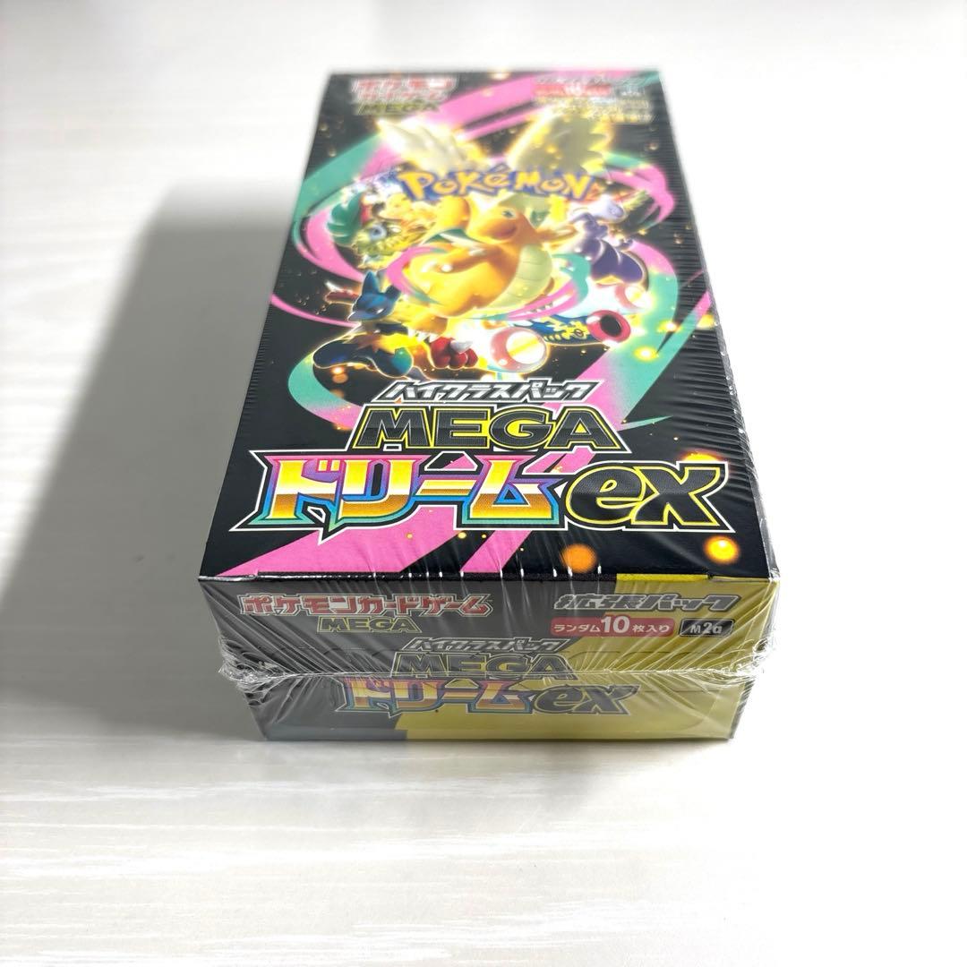 【シュリンク付き・新品未開封】ポケモンカードゲーム メガドリームex 1BOX