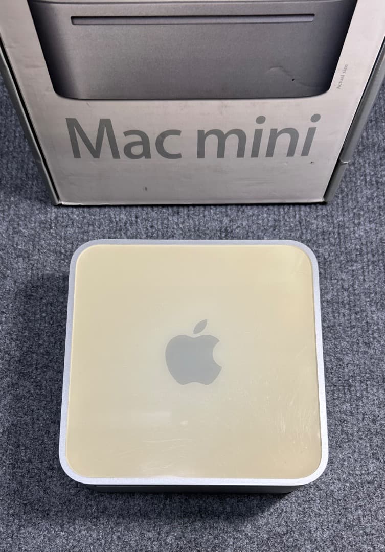 Mac mini 初代2005 PPC G4 1.42 1Gb 80Gb 優良品