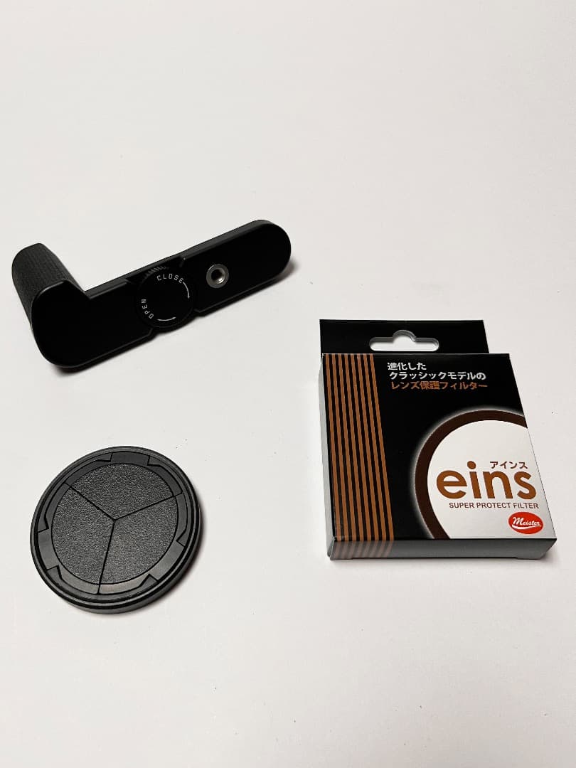 Leica ライカ -Lux 8 純正グリップ/オートレンズキャップ付中古 美品