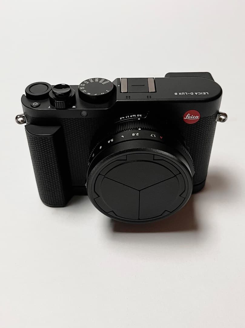 Leica ライカ -Lux 8 純正グリップ/オートレンズキャップ付中古 美品