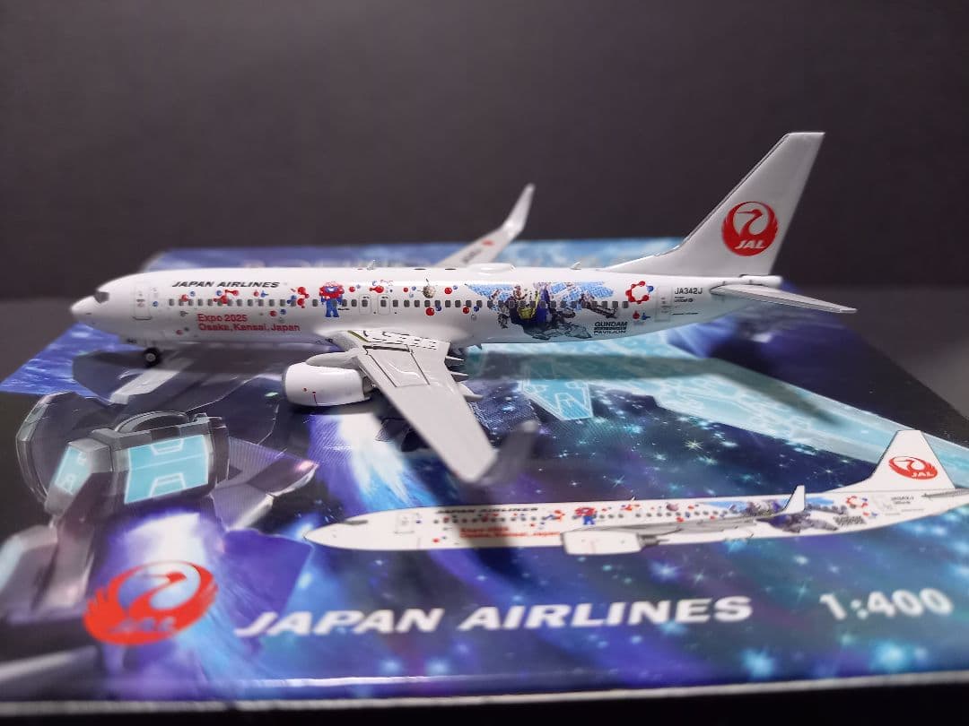 phoenix 1/400 JAL B737-846 JA342J ガンダム　③