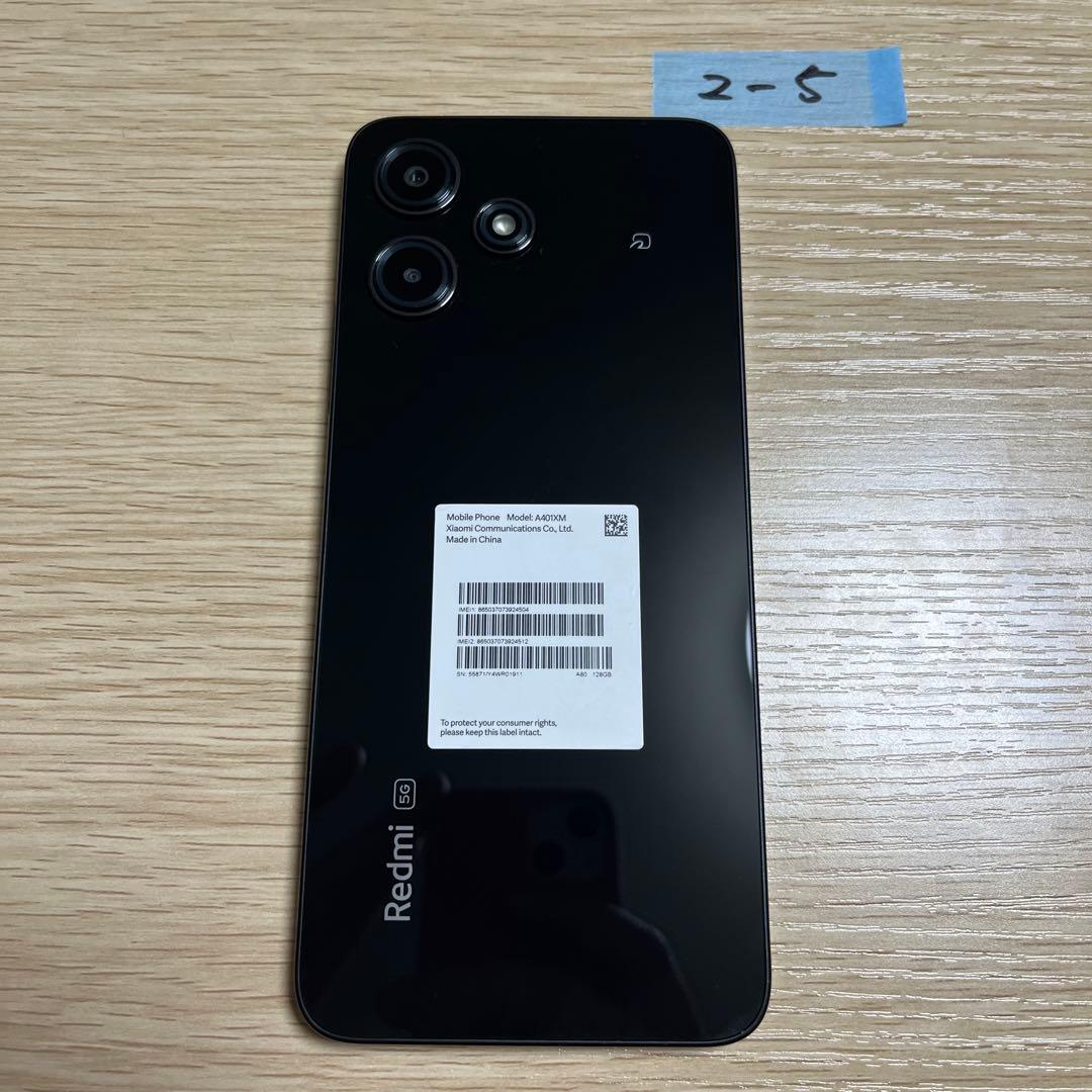 Redmi 12 ブラック 128GB デュアルカメラ　A401XM