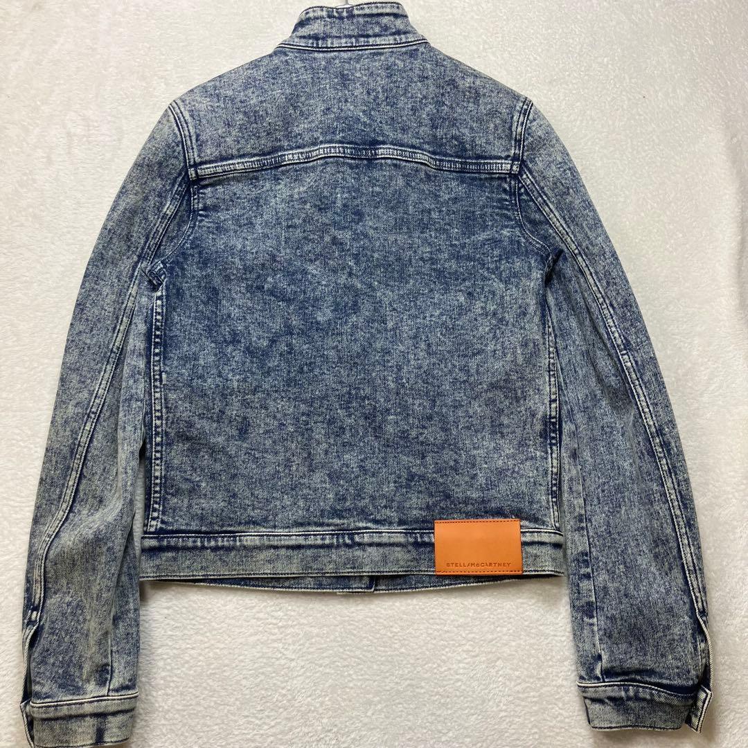 新品タグ付き✨定価7万円 ステラマッカートニー デニムジャケット スタンドカラー