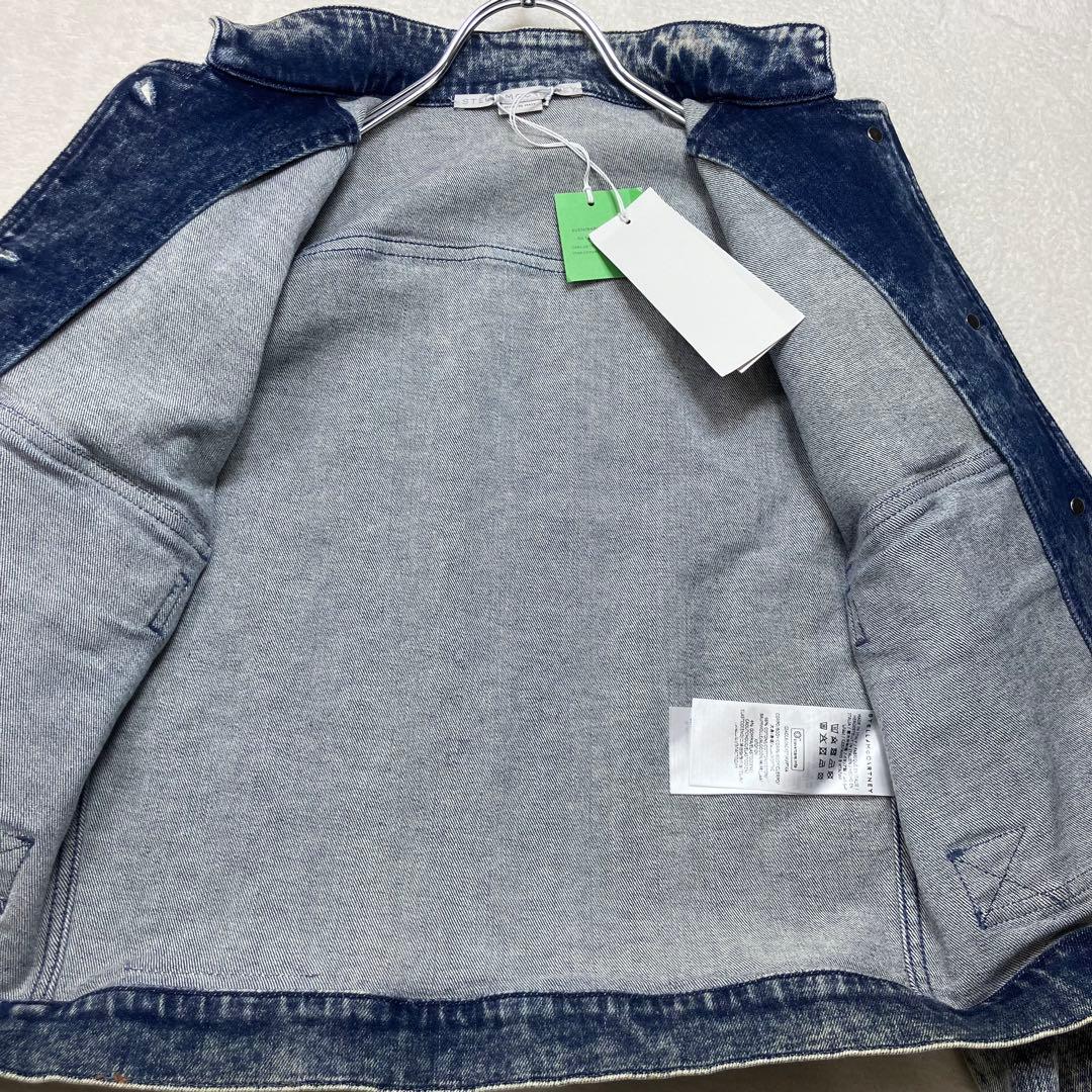 新品タグ付き✨定価7万円 ステラマッカートニー デニムジャケット スタンドカラー