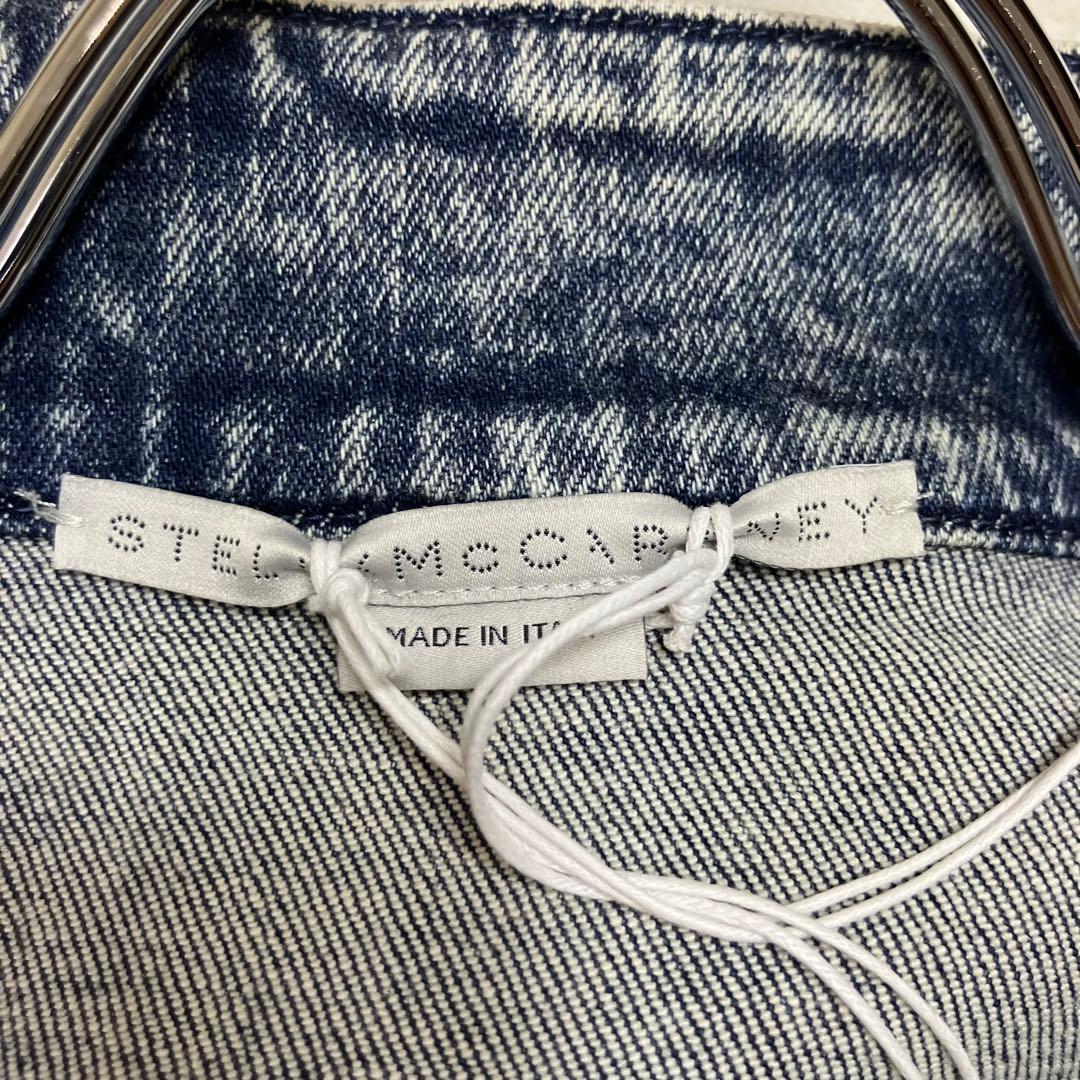 新品タグ付き✨定価7万円 ステラマッカートニー デニムジャケット スタンドカラー