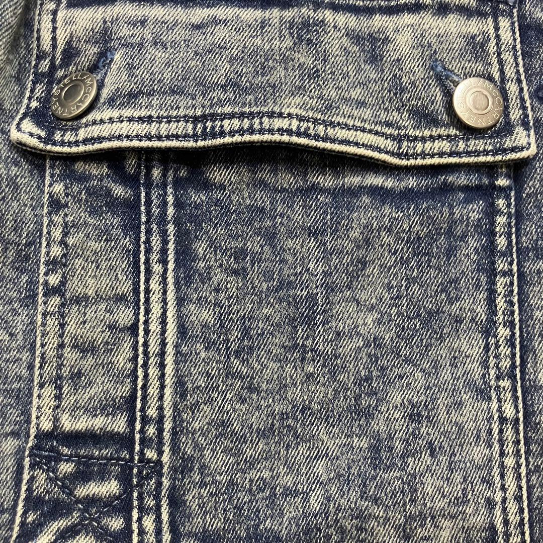 新品タグ付き✨定価7万円 ステラマッカートニー デニムジャケット スタンドカラー