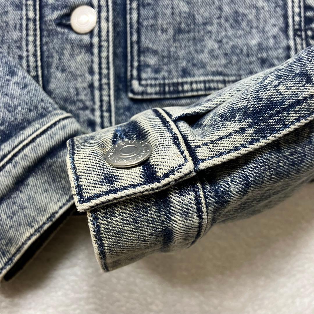 新品タグ付き✨定価7万円 ステラマッカートニー デニムジャケット スタンドカラー