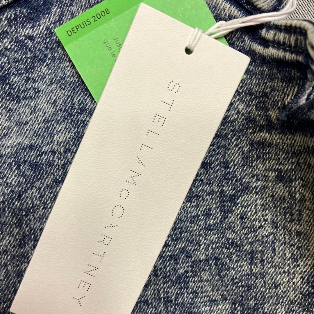 新品タグ付き✨定価7万円 ステラマッカートニー デニムジャケット スタンドカラー