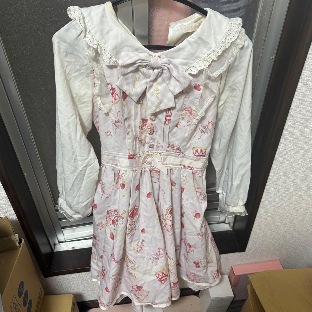 LIZLISA ワンピース いちご柄