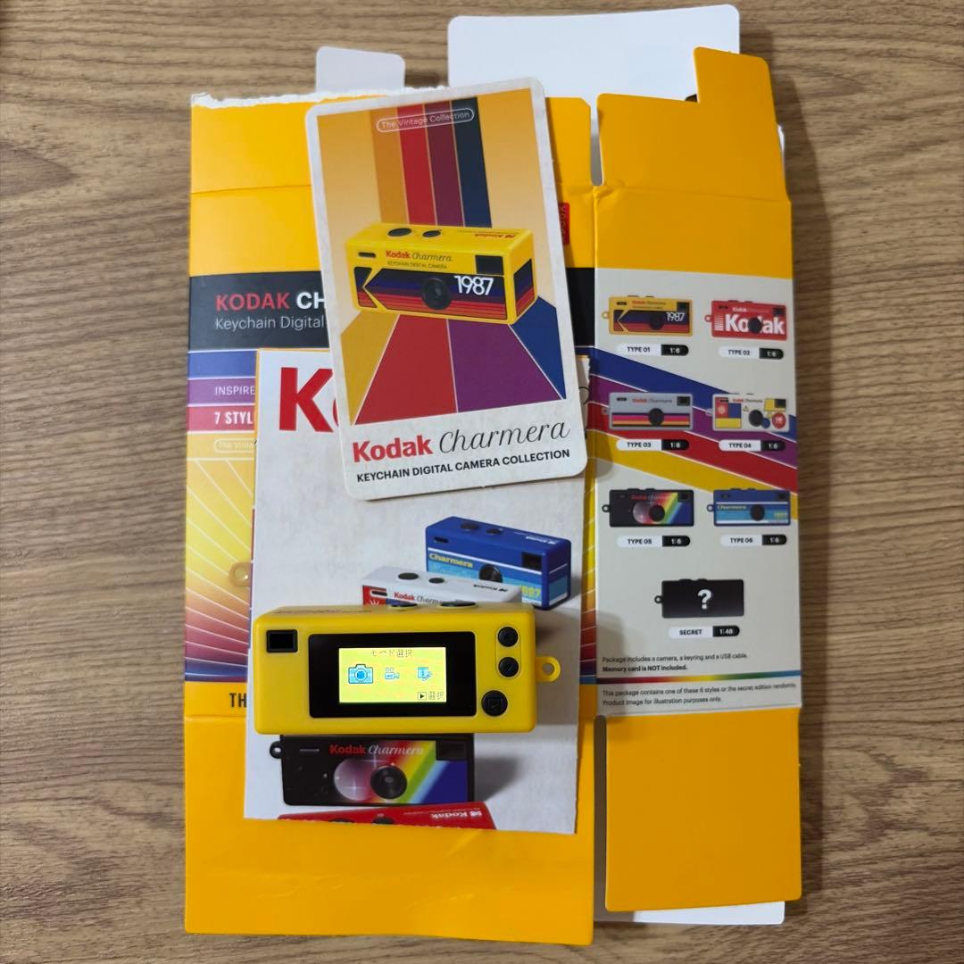 Kodak Charmera キーチェーンデジタルカメラ　 コダック　チャーメラ