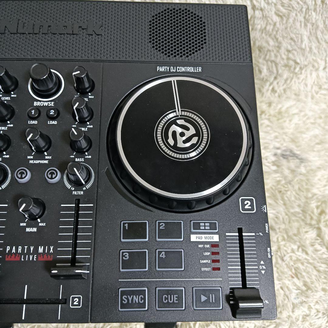 Numark PARTY MIX LIVE 台付き DJコントローラー