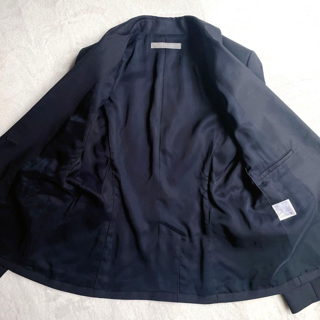 極美品⭐︎theory luxe EXECUTIVE 紺 ストレッチスカートスーツ
