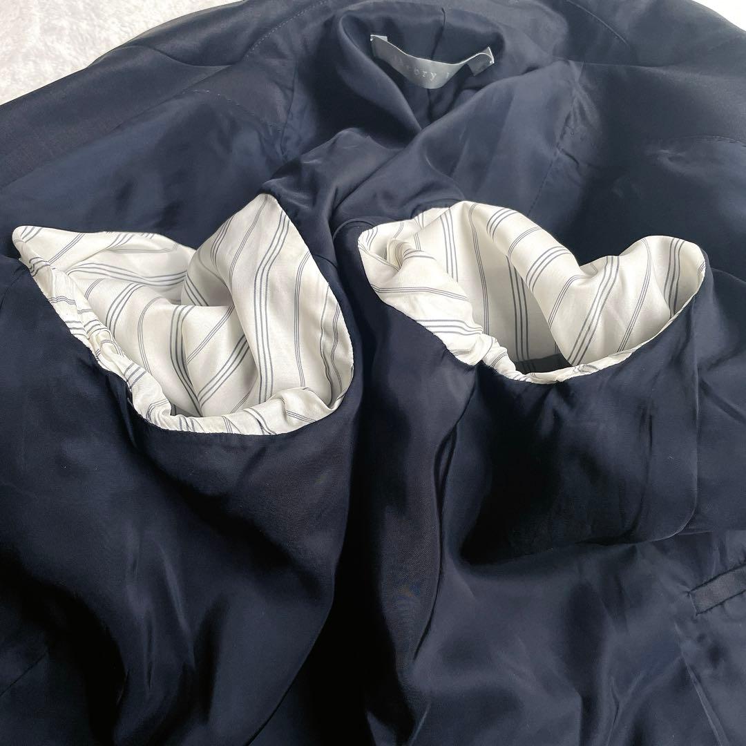 極美品⭐︎theory luxe EXECUTIVE 紺 ストレッチスカートスーツ