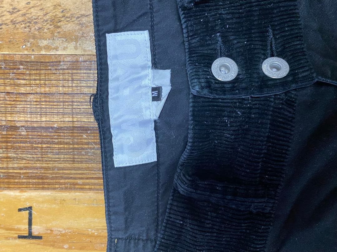 ガンリュウGANRYUコムデギャルソン黒 サルエルパンツ Mサイズ