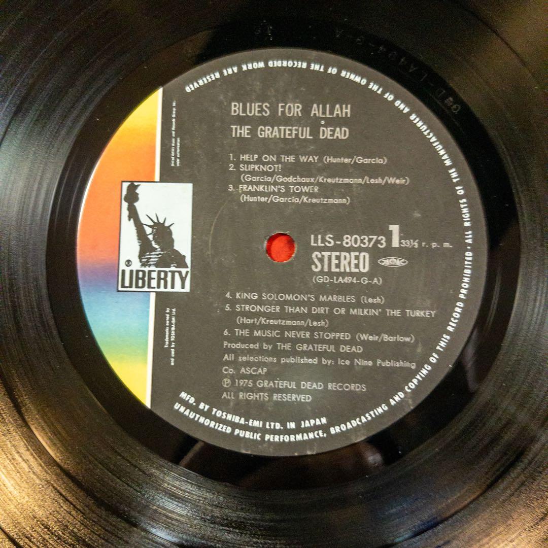 Grateful Dead Blues for Allah レコード