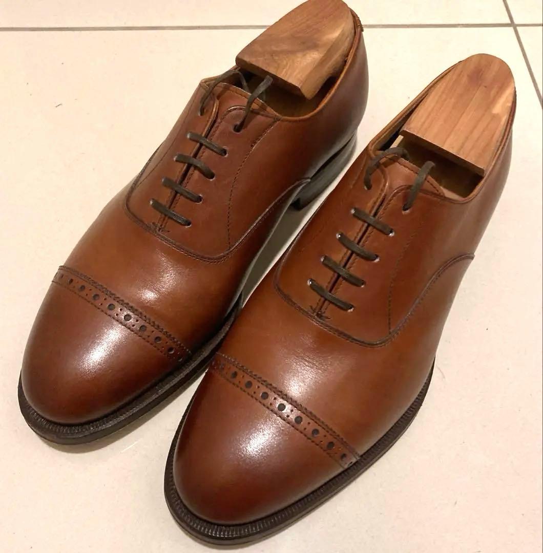 【極美品】NEW & LINGWOOD REGAL日本製 25㎝ ブラウン