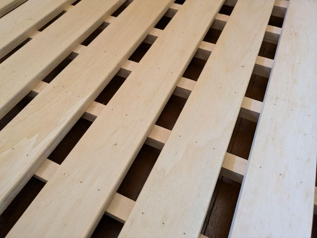 アクタス　木製ダブルベッドフレーム LM-1177