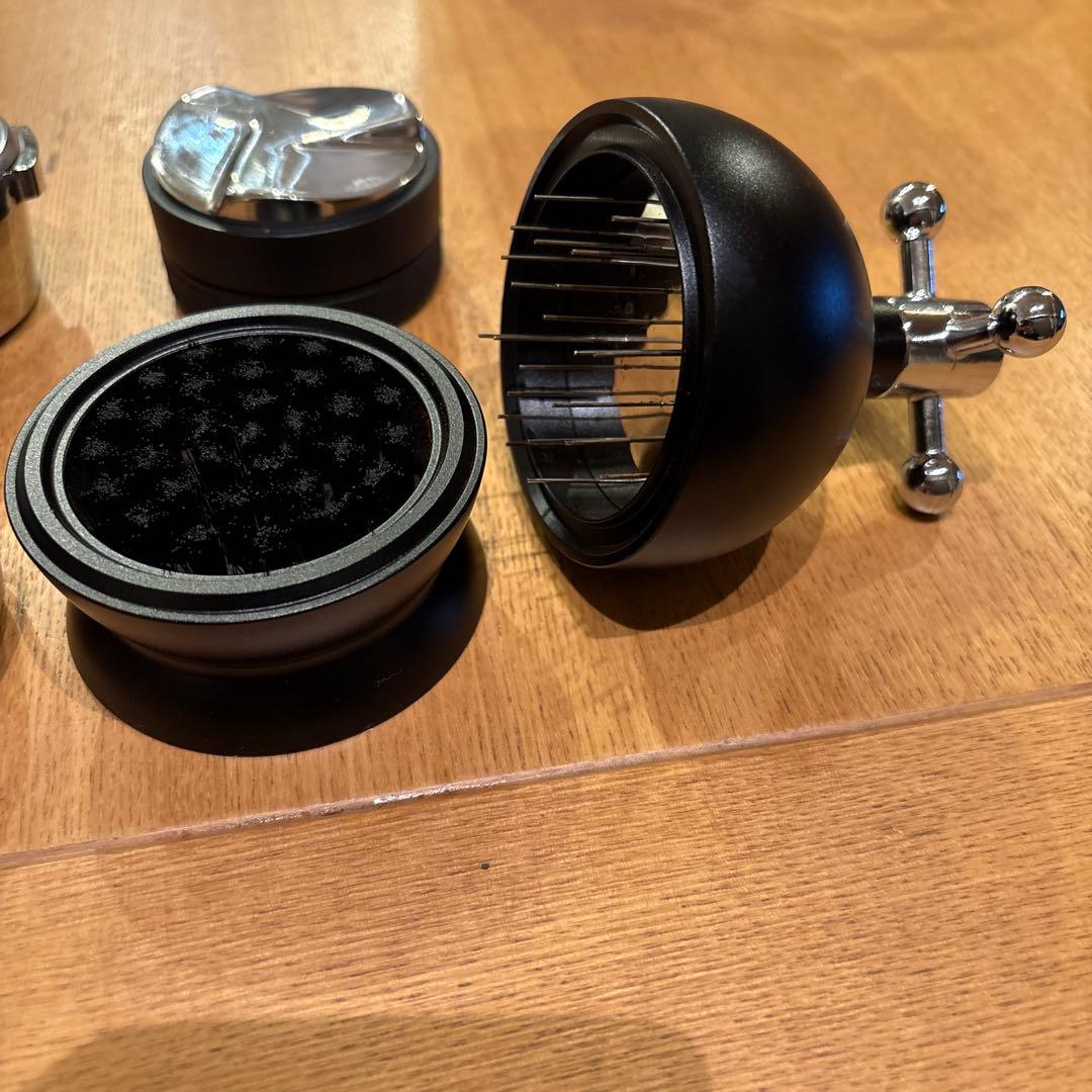 58ｍｍ　ポルタフィルター　ニードル　タンパー　ディストリビューター　ドーズ