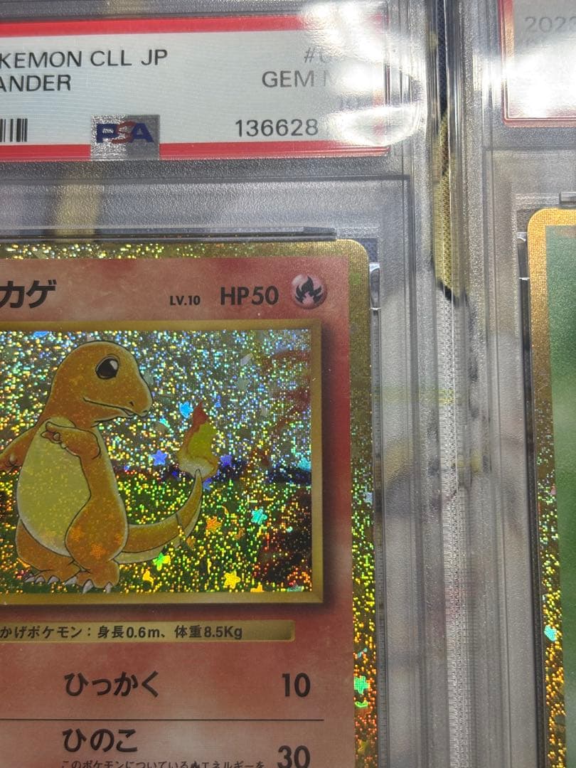 ヒトカゲ　フシギダネ　ゼニガメ　クラシック　PSA10 ゼニガメのみPSA9