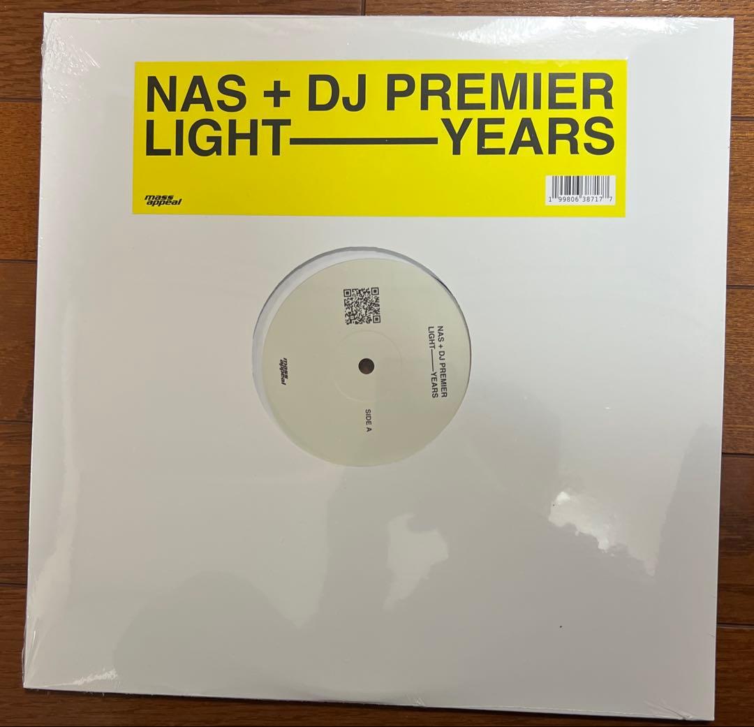 NAS + DJ PREMIER LIGHT YEARS 初回プレス盤