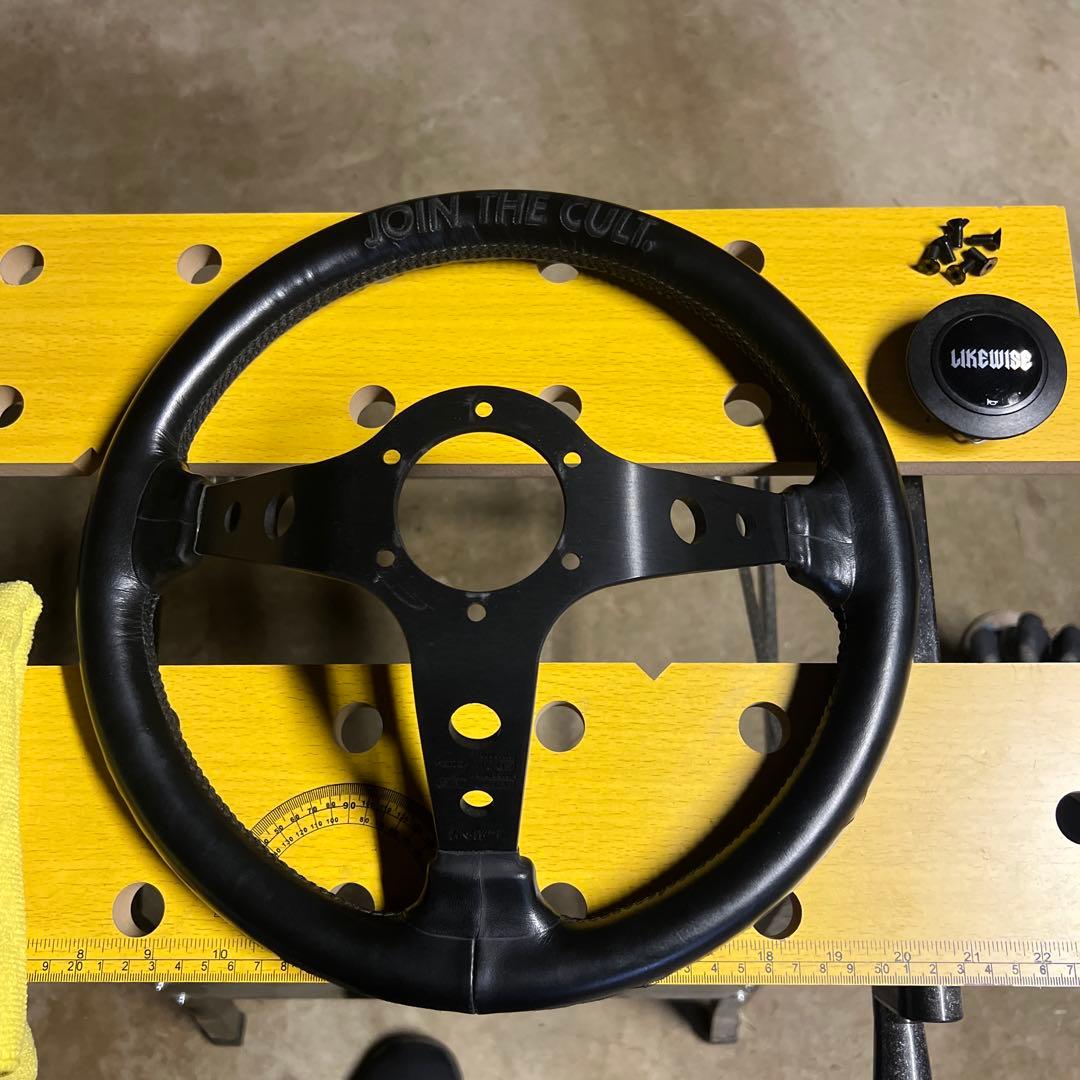 LIKEWISE ステアリングホイール HELLBOIエディション ライクワイズ
