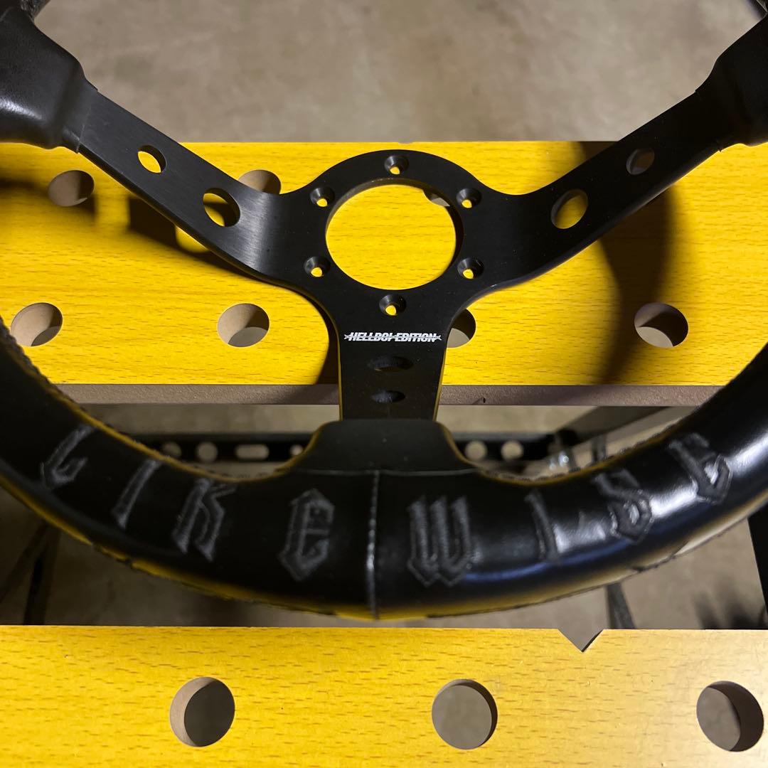 LIKEWISE ステアリングホイール HELLBOIエディション ライクワイズ